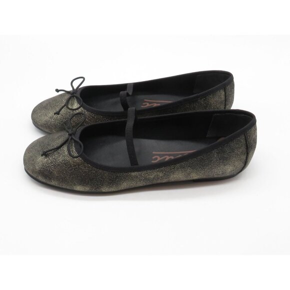 Zodiac Women's Glittery Black Ballet Flats With Bow Detail Size 7.5 New - Picture 5 of 6